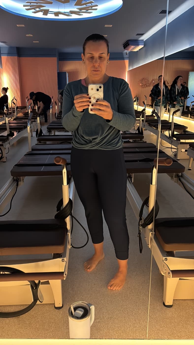 Flavia usando Legging Runner